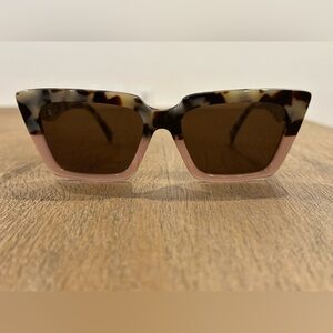 RAEN Tortoise and Blush Sunglasses